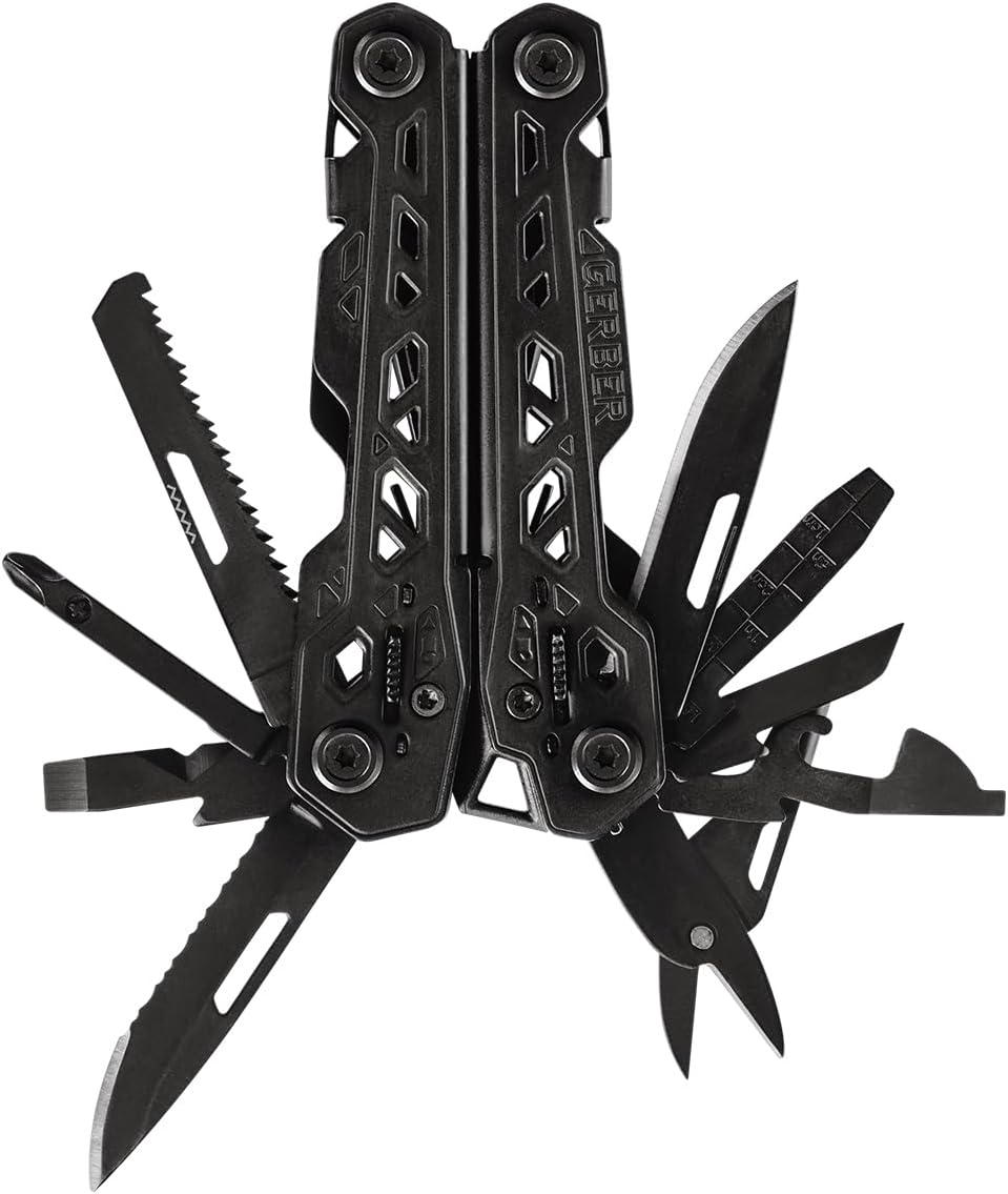 17-in-1 Multi-Tool with Pocket Knife & Needle-Nose Pliers