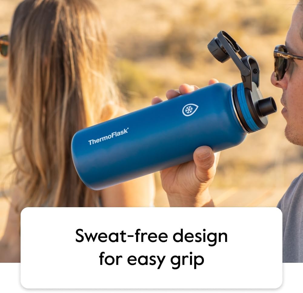 24oz Insulated Stainless Steel Water Bottles – 2-Pack