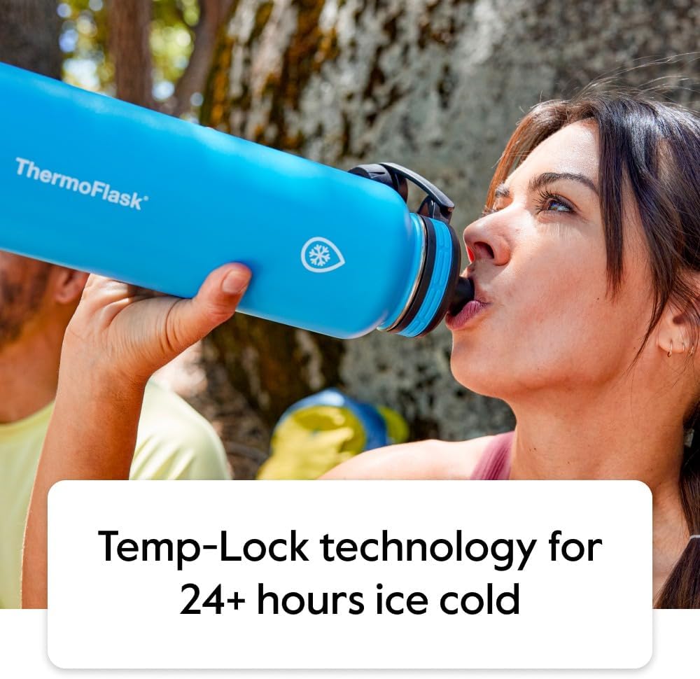 24oz Insulated Stainless Steel Water Bottles – 2-Pack