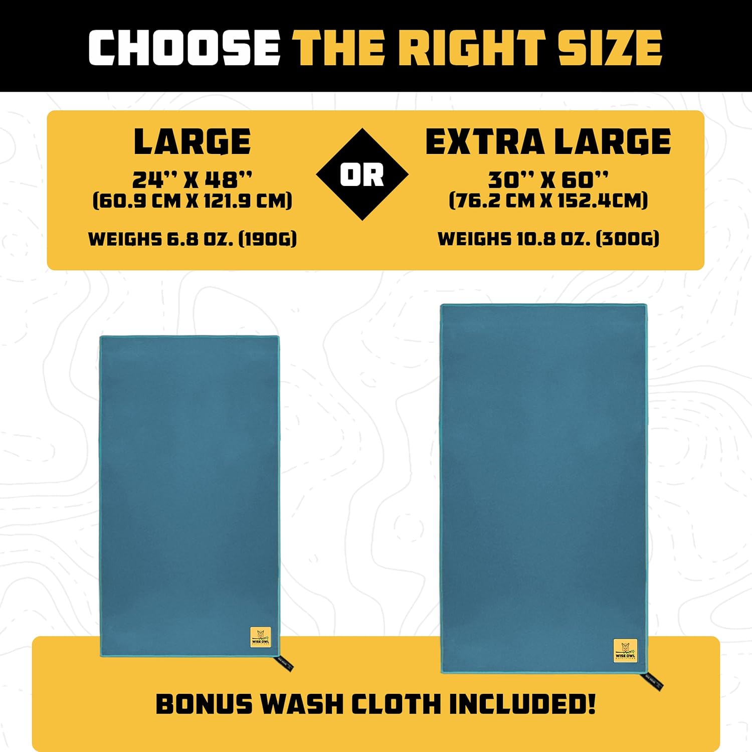 Quick-Dry Microfiber Travel & Beach Towel