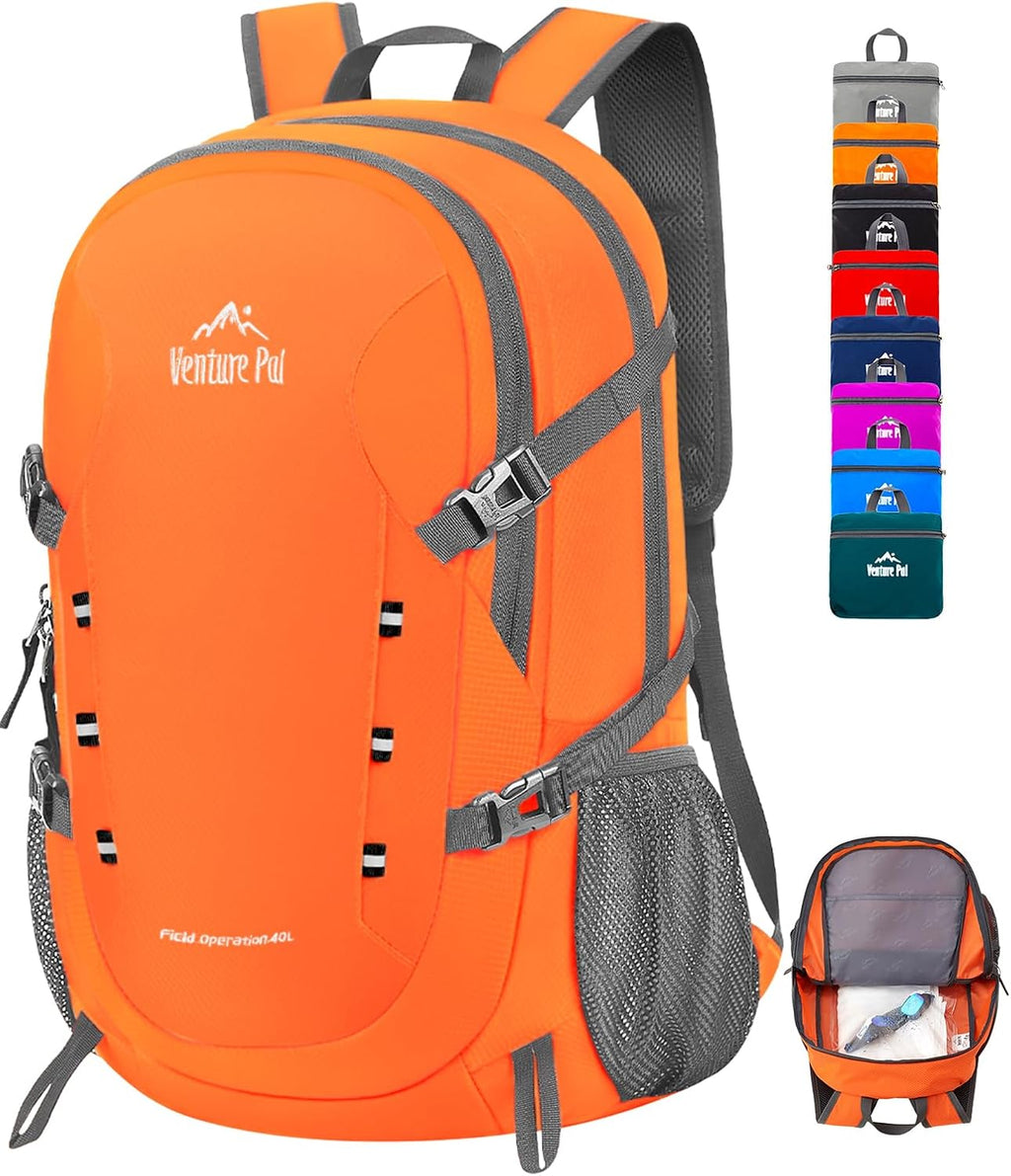 40L Lightweight Packable Hiking Daypack