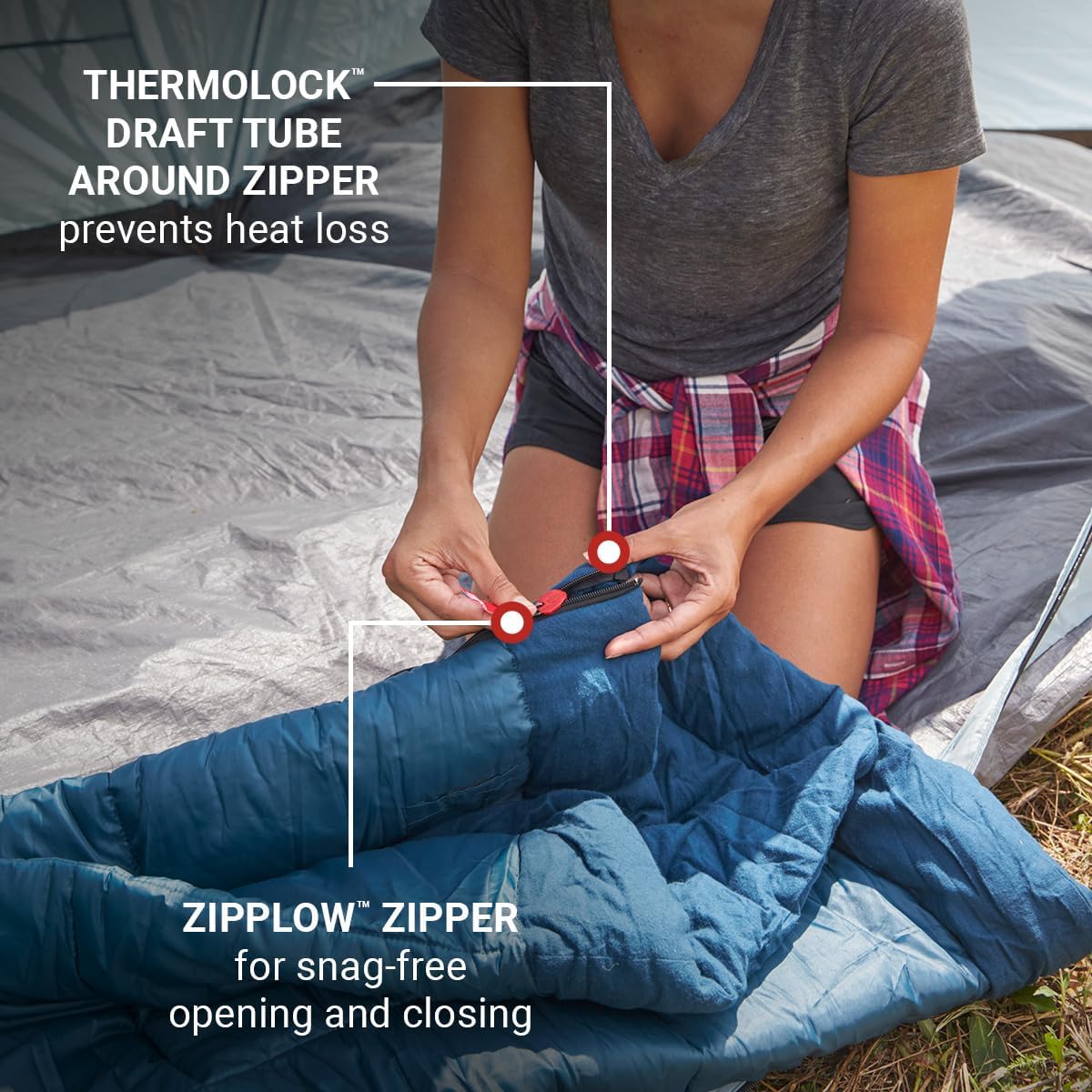 20°F Cool-Weather Sleeping Bag with Stuff Sack