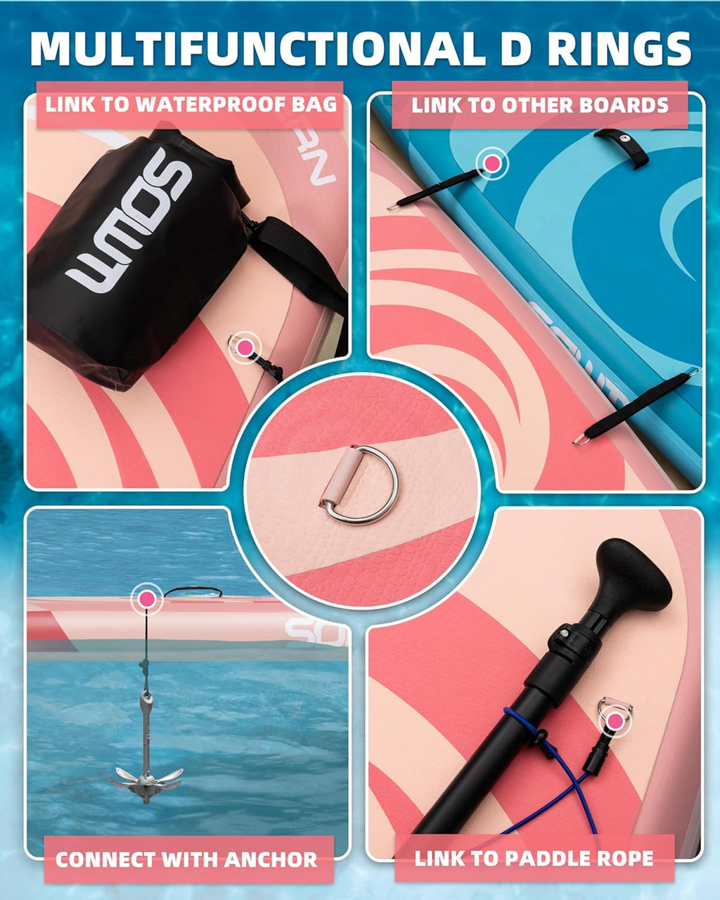 Inflatable Stand-Up Paddle Board 10'6" – All-Round SUP