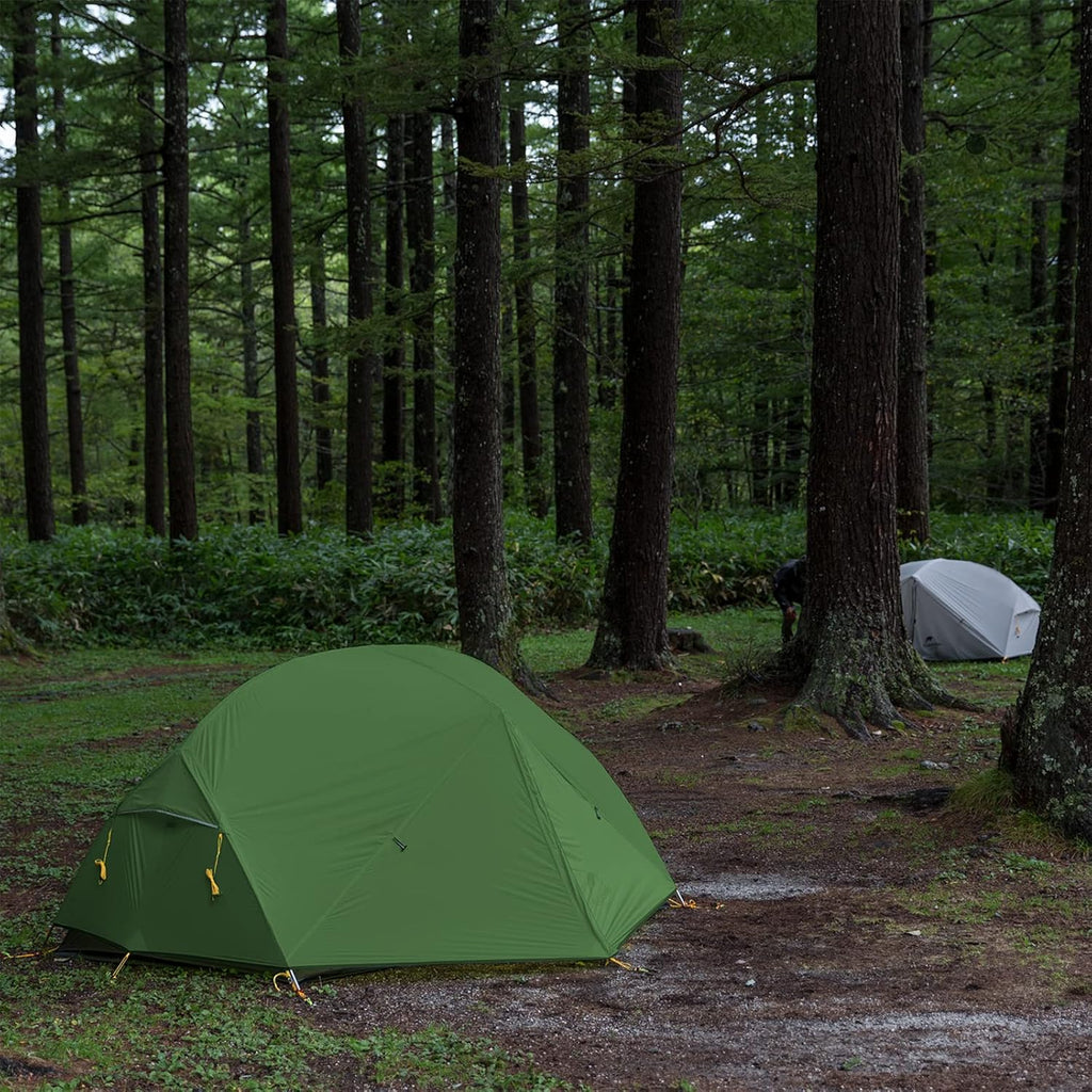 2-Person 3-Season Backpacking Tent with Footprint