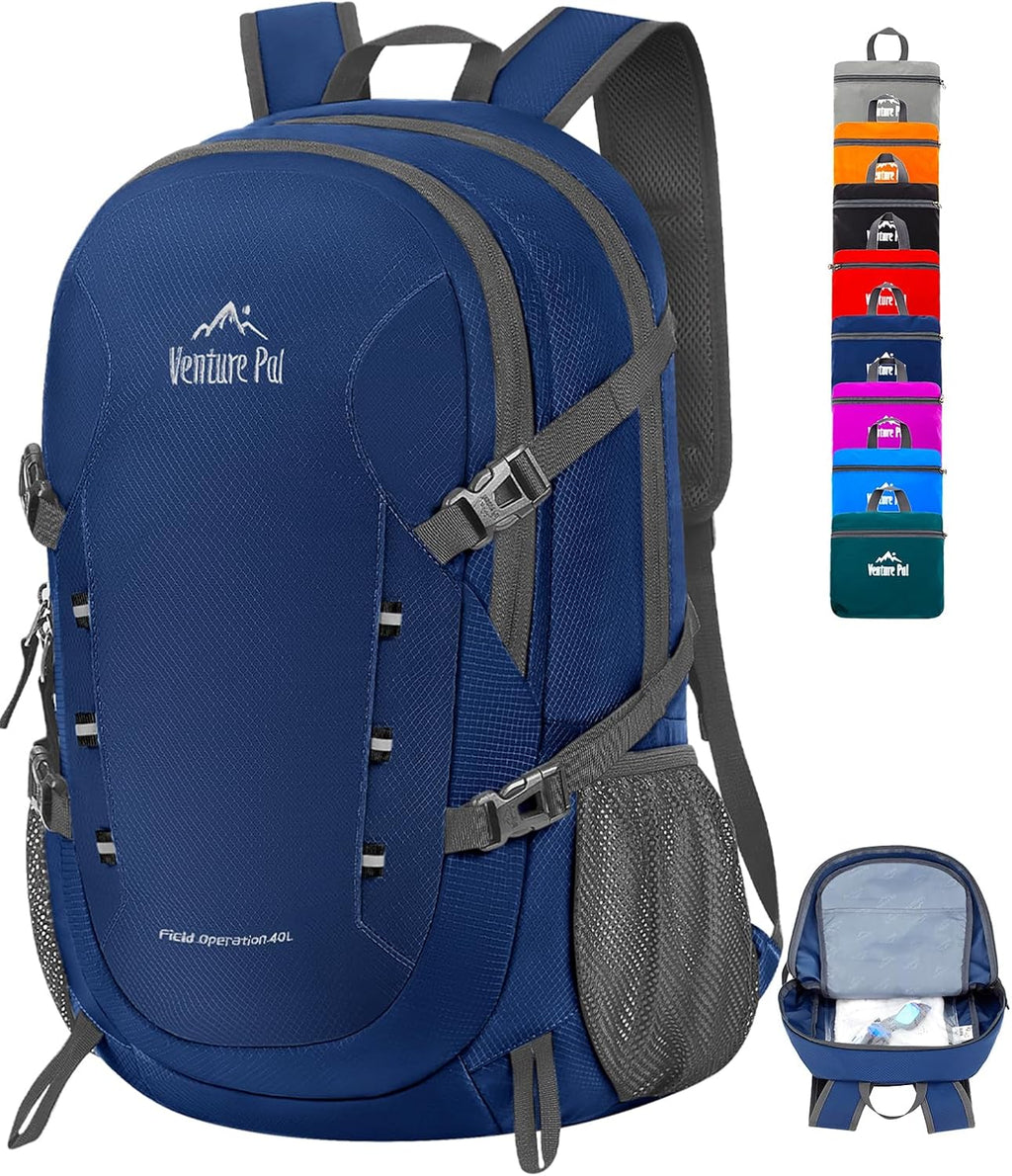 40L Lightweight Packable Hiking Daypack