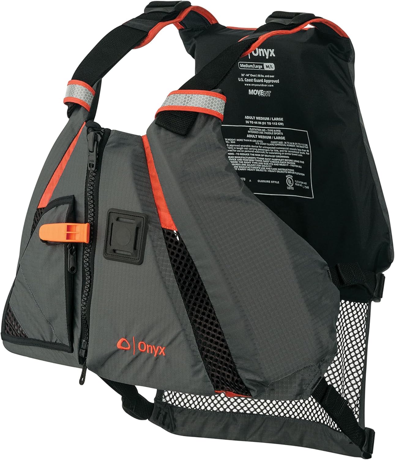Adult Kayak & Paddleboard Life Vest (USCG Approved)