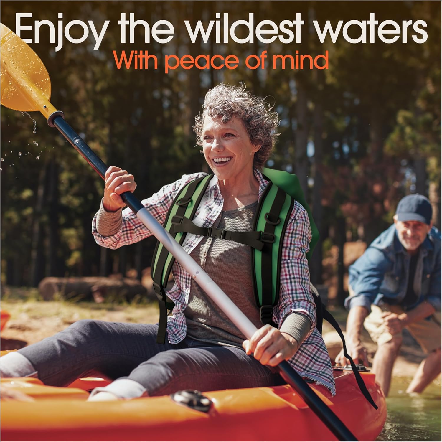 Roll-Top Waterproof Dry Bag with Phone Case