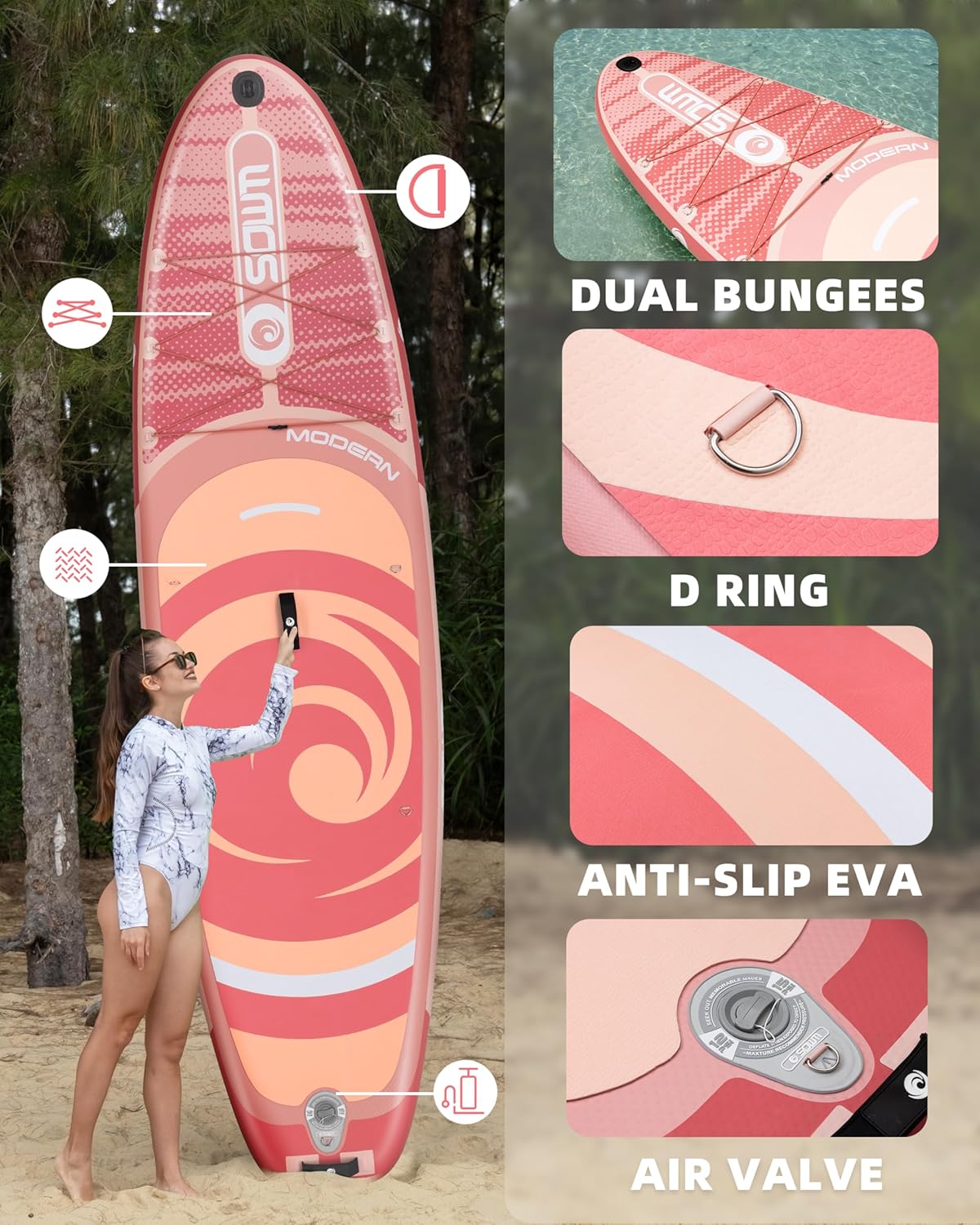 Inflatable Stand-Up Paddle Board 10'6" – All-Round SUP