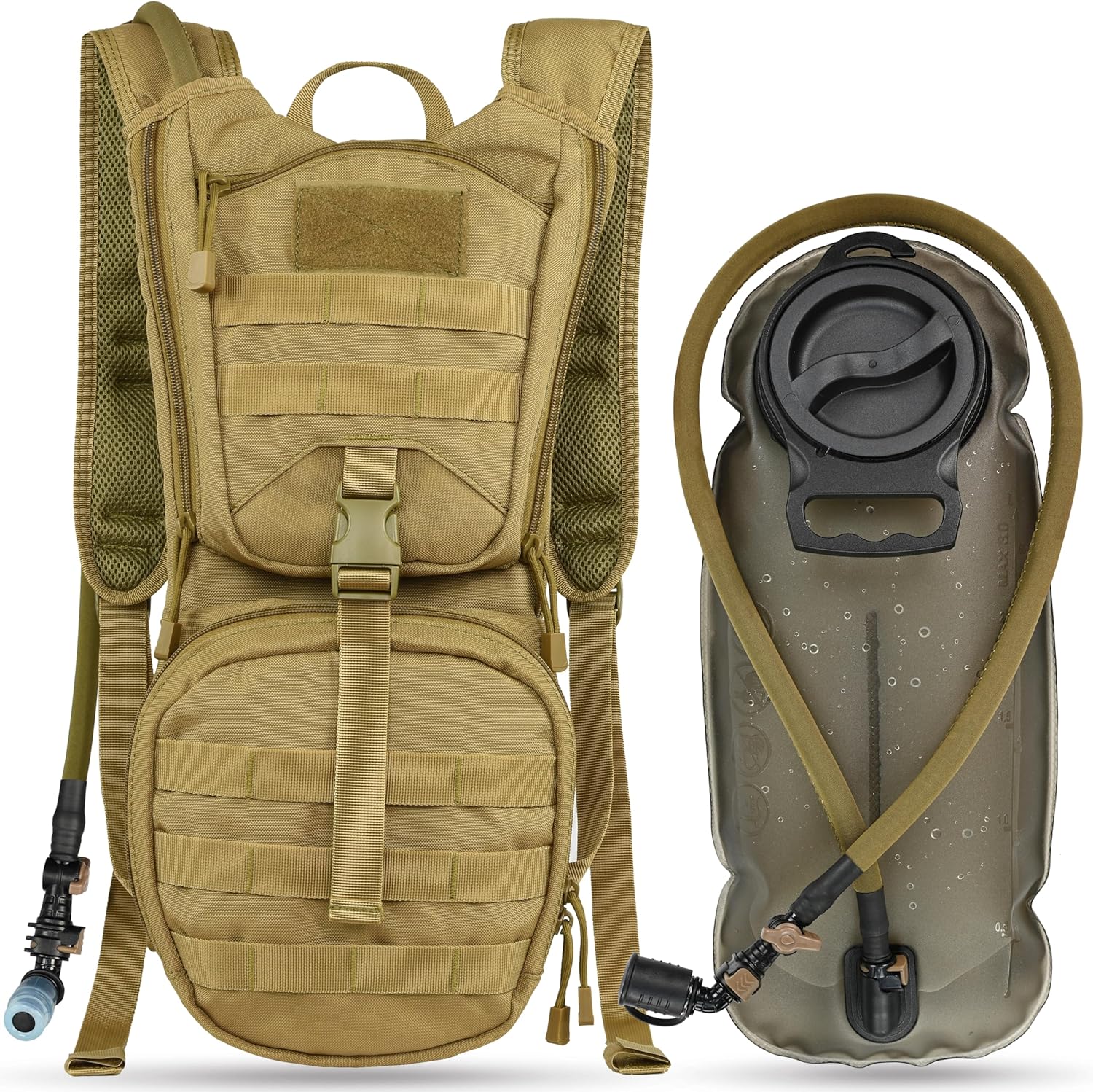 3L Tactical Hydration Pack Backpack with Water Bladder
